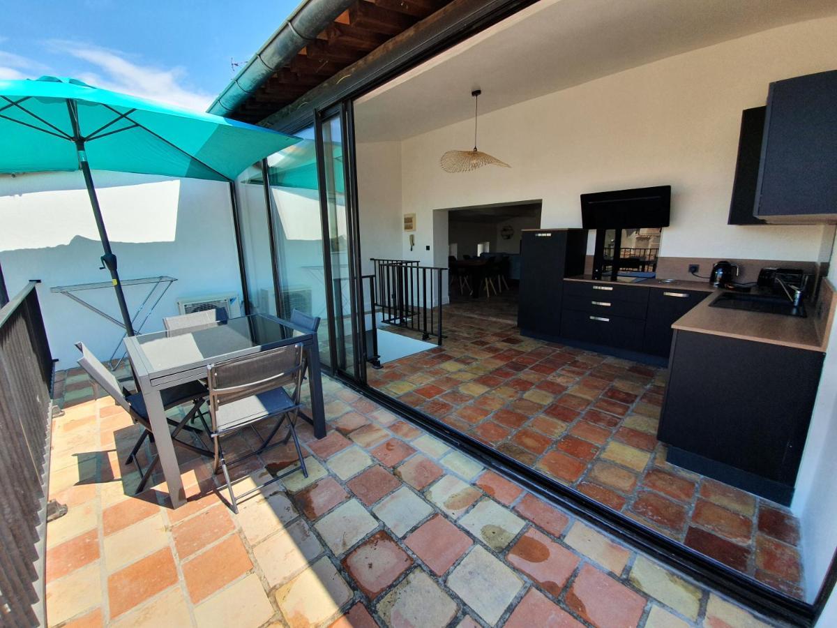 Au Coeur Du Centre Historique - Immeuble Classe - Terrasse - Climatise Nîmes Zewnętrze zdjęcie