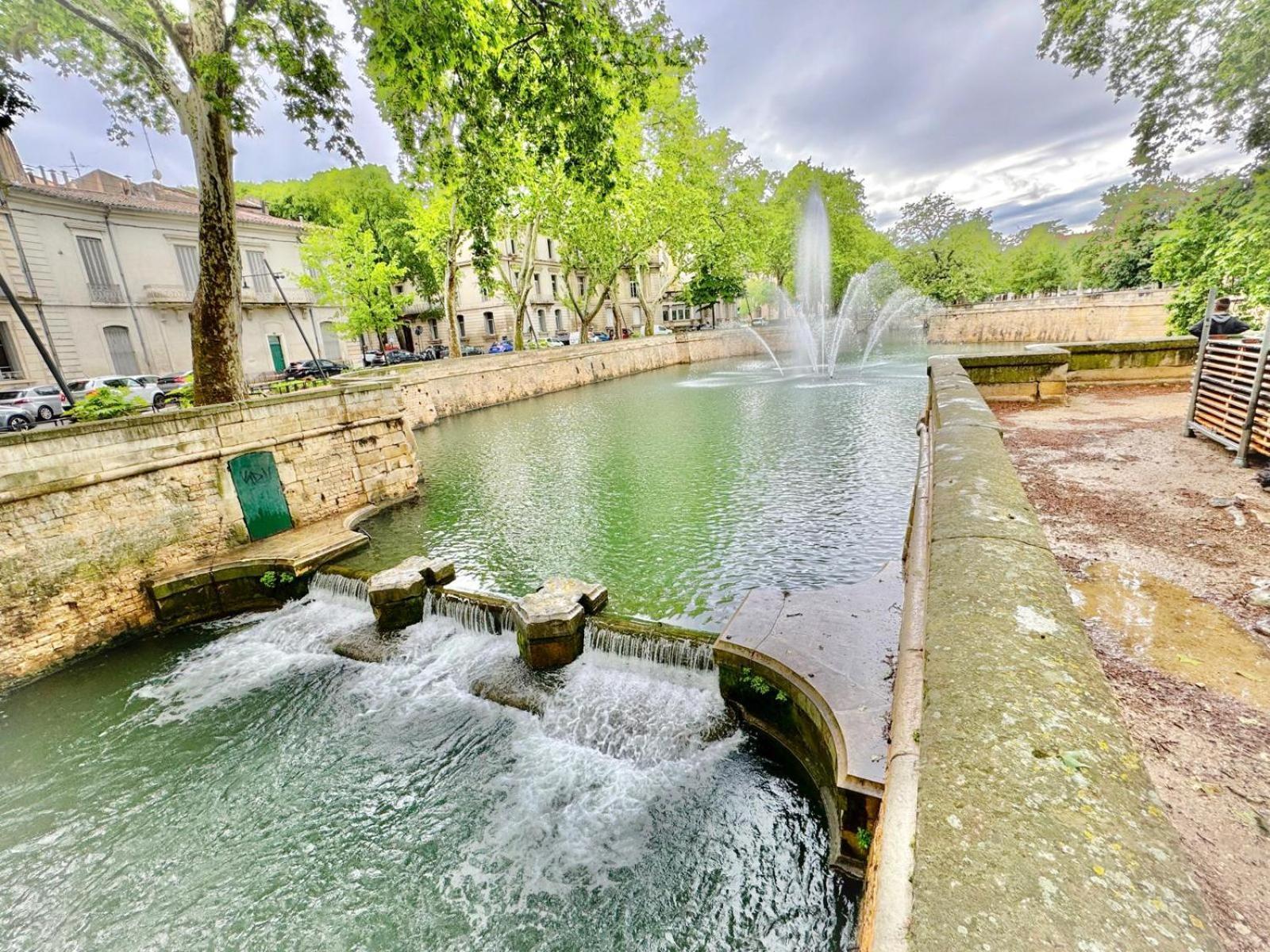 Au Coeur Du Centre Historique - Immeuble Classe - Terrasse - Climatise Nîmes Zewnętrze zdjęcie